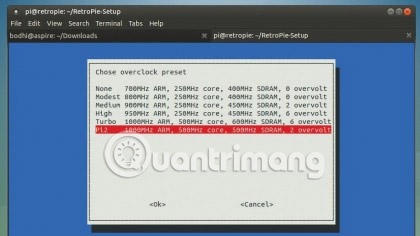 RetroPie hoạt động