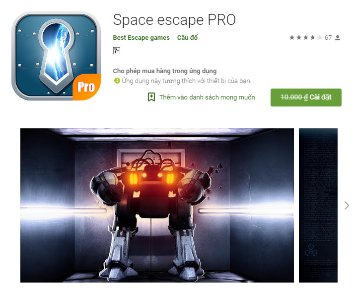 Space escape PRO