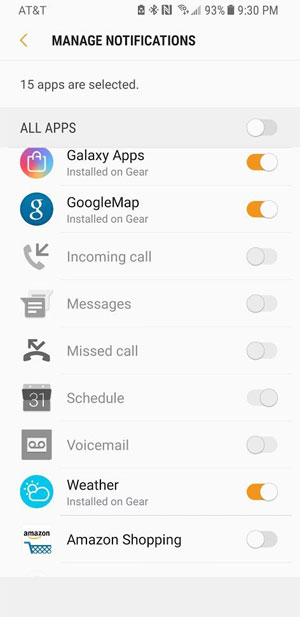 Manage Notifications