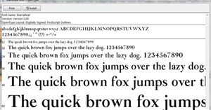 Tại sao dòng chữ “The quick brown fox jumps over the lazy dog" thường xuất hiện khi bạn cài font chữ?