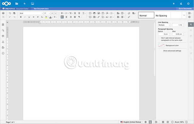Tạo tài liệu mới