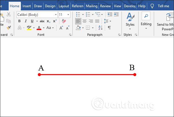 Hướng dẫn vẽ đường thẳng trong Word - Sử dụng công cụ Shapes