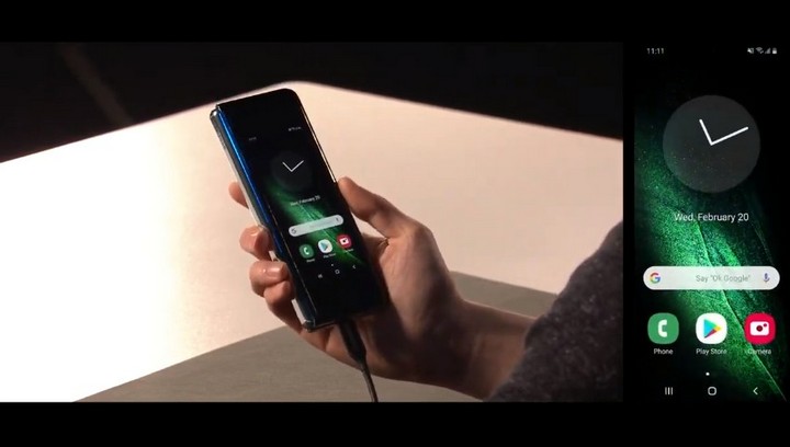 Màn hình khi ở chế độ điện thoại