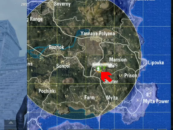 Vị trí tòa nhà R.P.D 