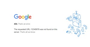 Có gì đó sai sai trên trang web báo lỗi 404 của Google, tồn tại từ rất lâu mà không phải ai cũng phát hiện ra