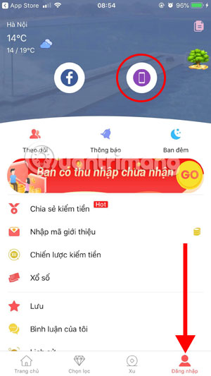 Đăng nhập tài khoản VN Ngày Nay