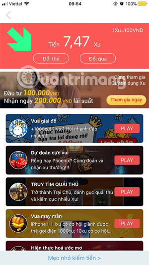 Đổi thẻ VN Ngày Nay
