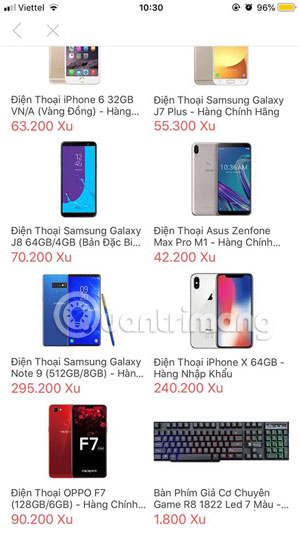 Đổi điện thoại VN Ngày Nay