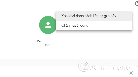 Tùy chọn số điện thoại