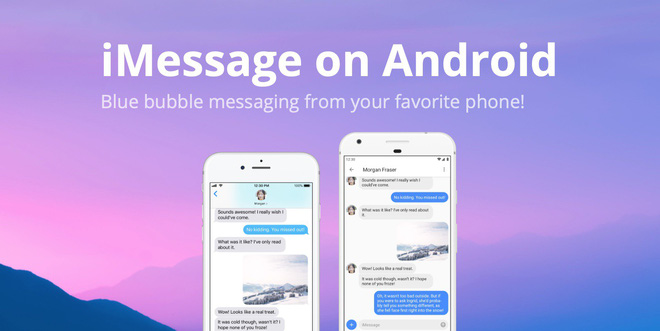 Dùng iMessage trên Android