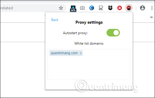 Cách dùng iNinja Proxy VPN kết nối dung lượng không giới hạn