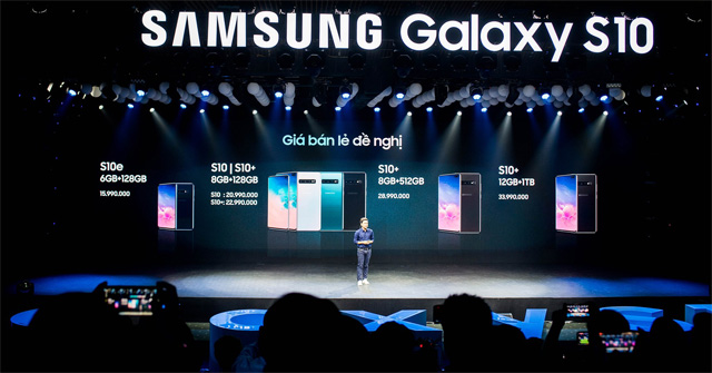 Thế hệ Galaxy S10 mới