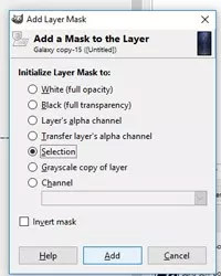Chọn “Add layer mask”