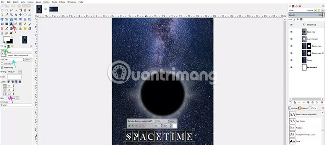 Thêm phần văn bản chính