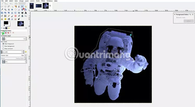 Mở hình ảnh phi hành gia