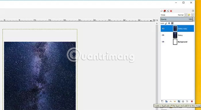 Tạo layer “Black Hole”