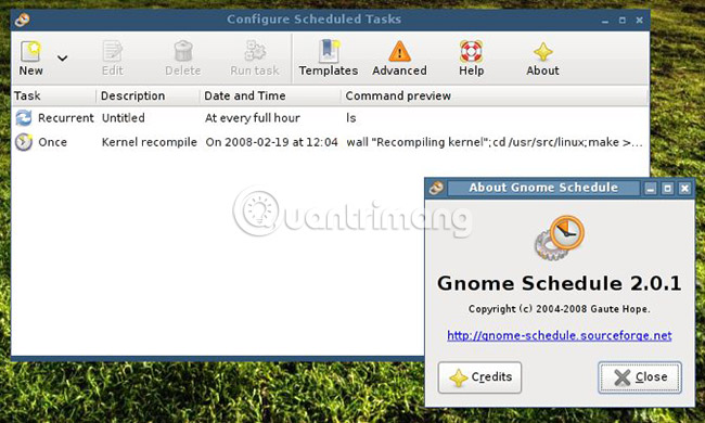 Gnome-Schedule