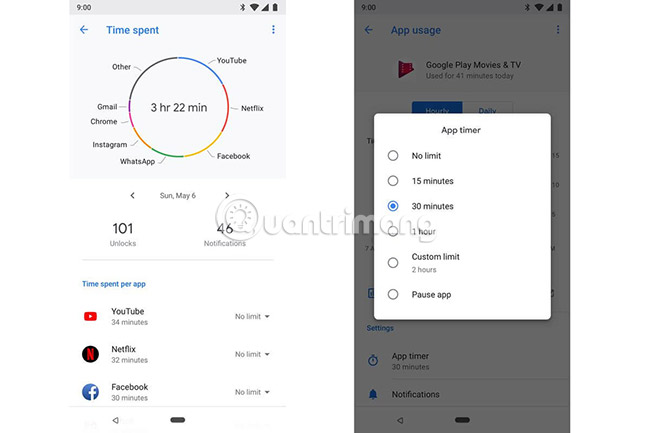 Hẹn giờ ứng dụng