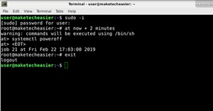 Cách lên lịch các lệnh trong Linux với "at"