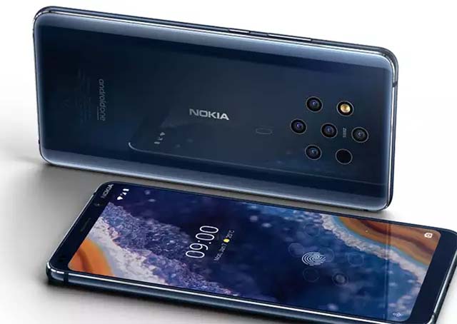 Smartphone sở hữu nhiều camera nhất: Nokia 9 Pureview