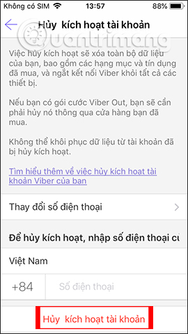 Nhập số điện thoại