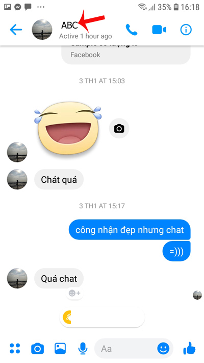 Tên người nhận