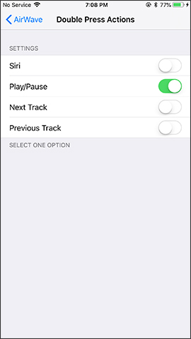 Hành động nhấn 2 lần