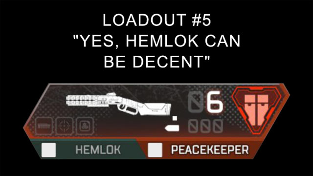 Combo súng Hemlok/Peacekeeper