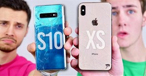 Galaxy S10+ và iPhone XS Max, siêu phẩm nào bền hơn?