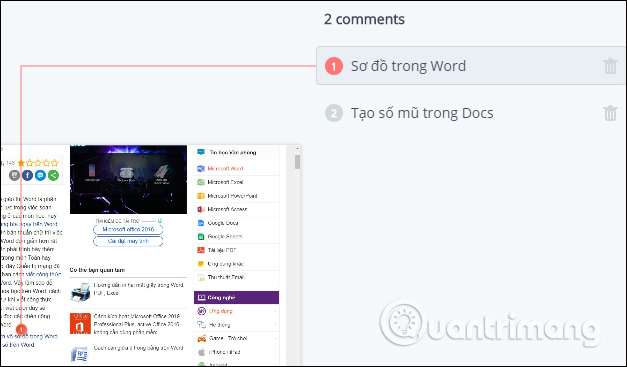 Đường dẫn ghi chú