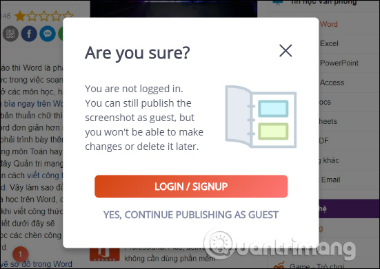 Tùy chọn ảnh chụp
