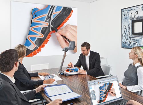 Máy chiếu vật thể cho hình ảnh chân thực sắc nét