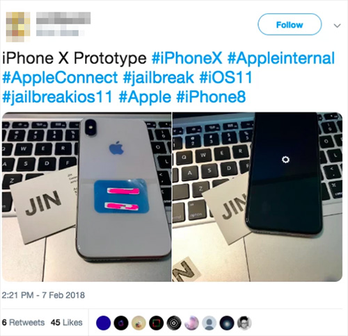 iPhone X nguyên mẫu bị rao bán trên mạng