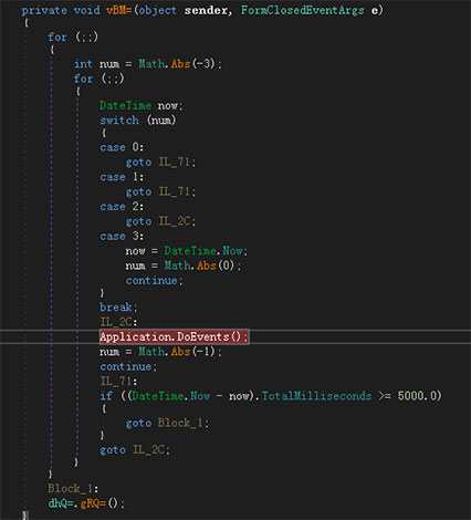vBM= in Form1 sẽ gọi gRQ= function: