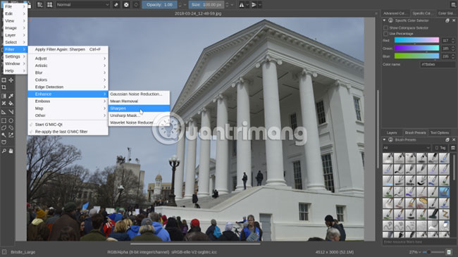 Tính năng chỉnh sửa hình ảnh