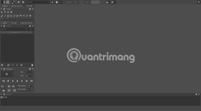 Tính năng hoạt ảnh của Krita