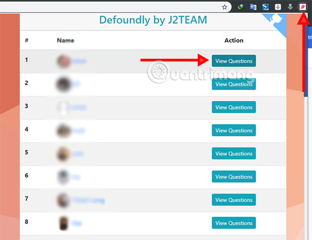 Xem ai đã hỏi bạn trong Hỏi tôi bất cứ điều gì