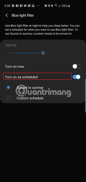 và Night Mode