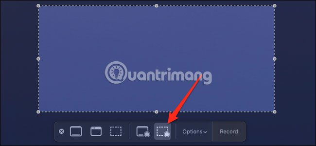 Công cụ chụp màn hình tích hợp của Mac