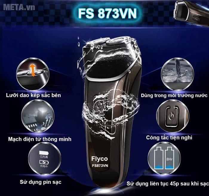 Máy cạo râu Flyco FS-873VN