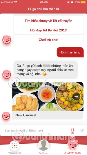 Giao diện chính 9999 Tết