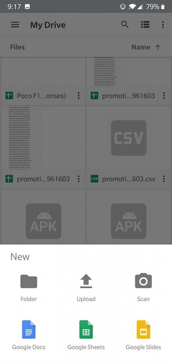 Google Drive giao diện cũ 2