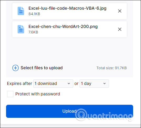 Firefox Send chia sẻ file