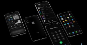 Mời chiêm ngưỡng iPhone 11 chạy iOS 13 với giao diện tối Dark Mode