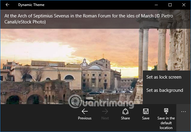 Tùy chọn cài hình ảnh