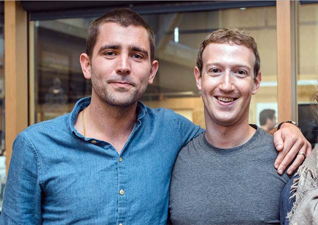 Chris Cox và Mark Zuckerberg