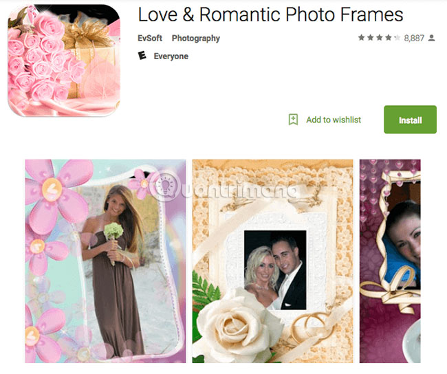 Love & Romance Photo Frames