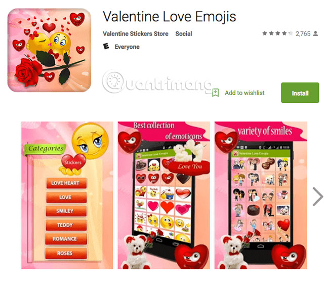 Valentine Love Emojis