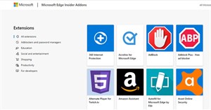 Trình duyệt Microsoft Edge nhân Chromium có cửa hàng extension mới