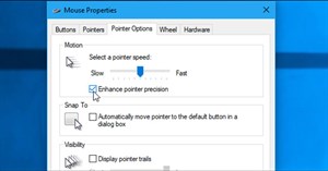 Tìm hiểu về Enhance Pointer Precision trong Windows